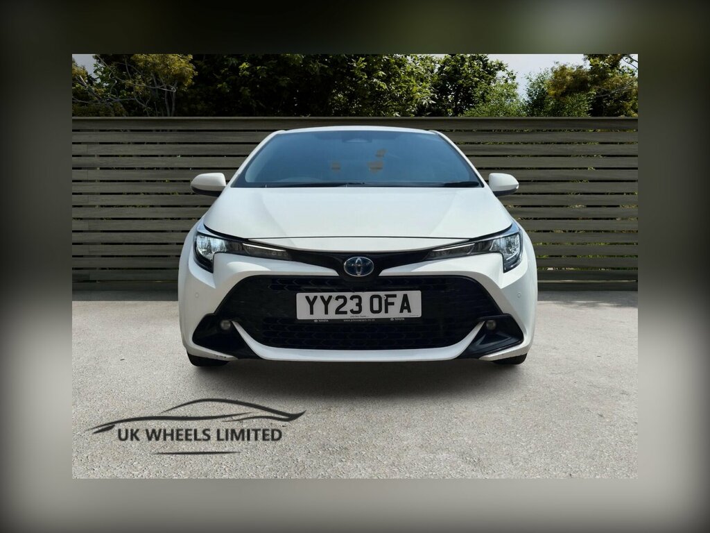 Toyota Corolla 1.8 Vvt-h Icon Cvt Euro 6 Ss YY23OFA White #2