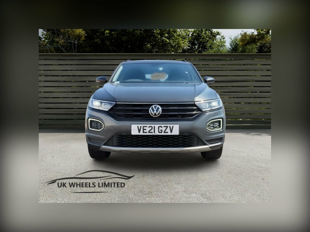 Volkswagen T-Roc 1.5 Tsi Evo Black Edition Dsg Euro 6 Ss Grey #2
