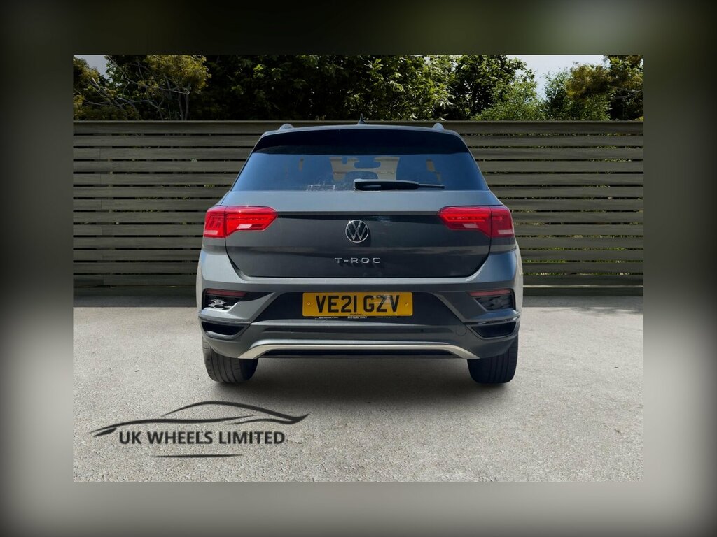 Volkswagen T-Roc 1.5 Tsi Evo Black Edition Dsg Euro 6 Ss VE21GZV Grey #3