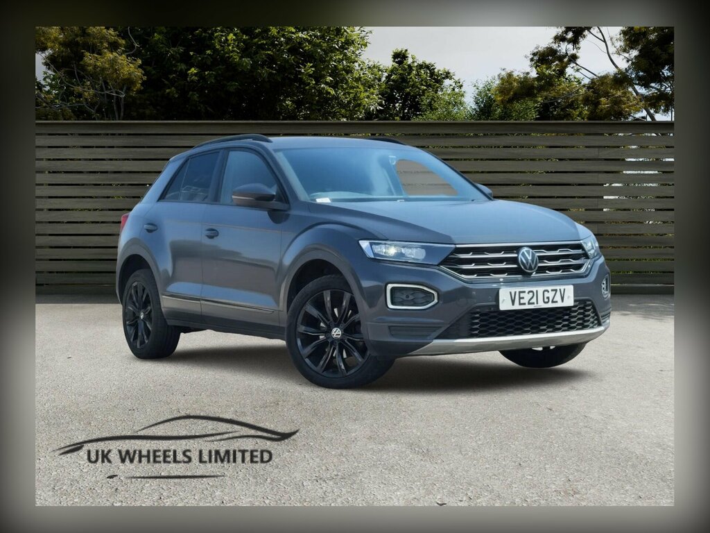 Volkswagen T-Roc 1.5 Tsi Evo Black Edition Dsg Euro 6 Ss Grey