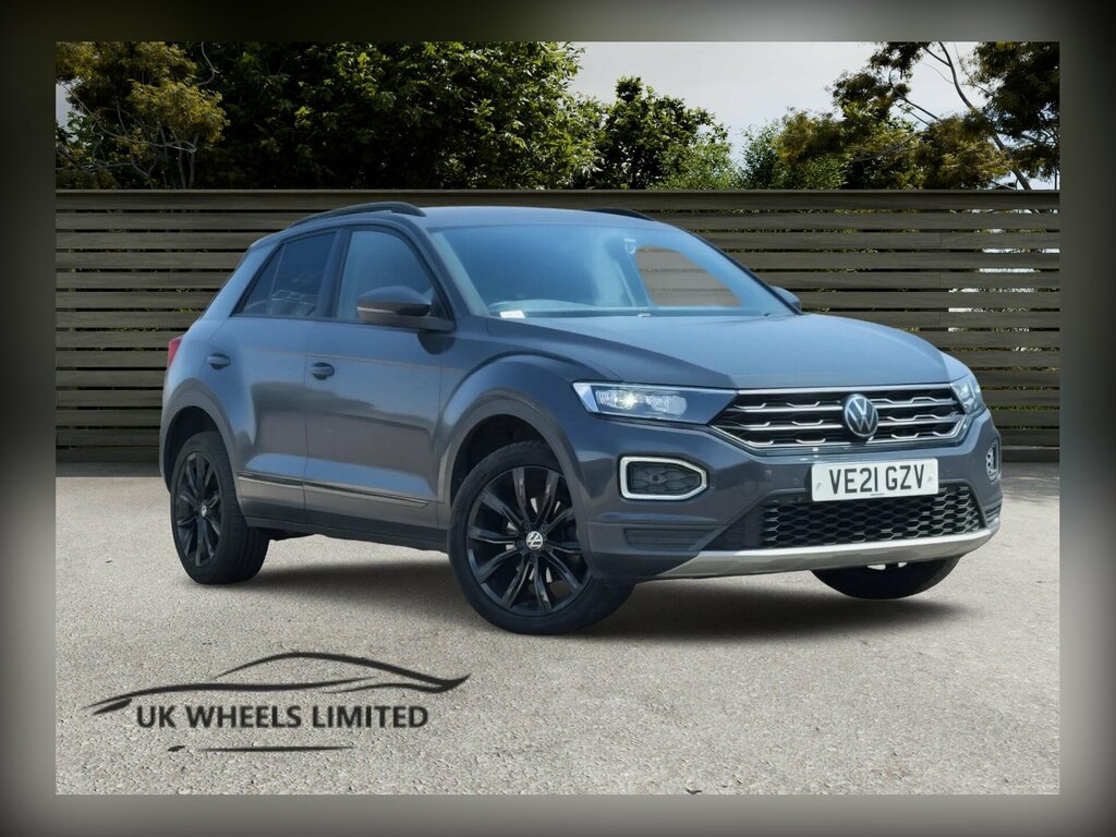 Volkswagen T-Roc 1.5 Tsi Evo Black Edition Dsg Euro 6 Ss VE21GZV Grey