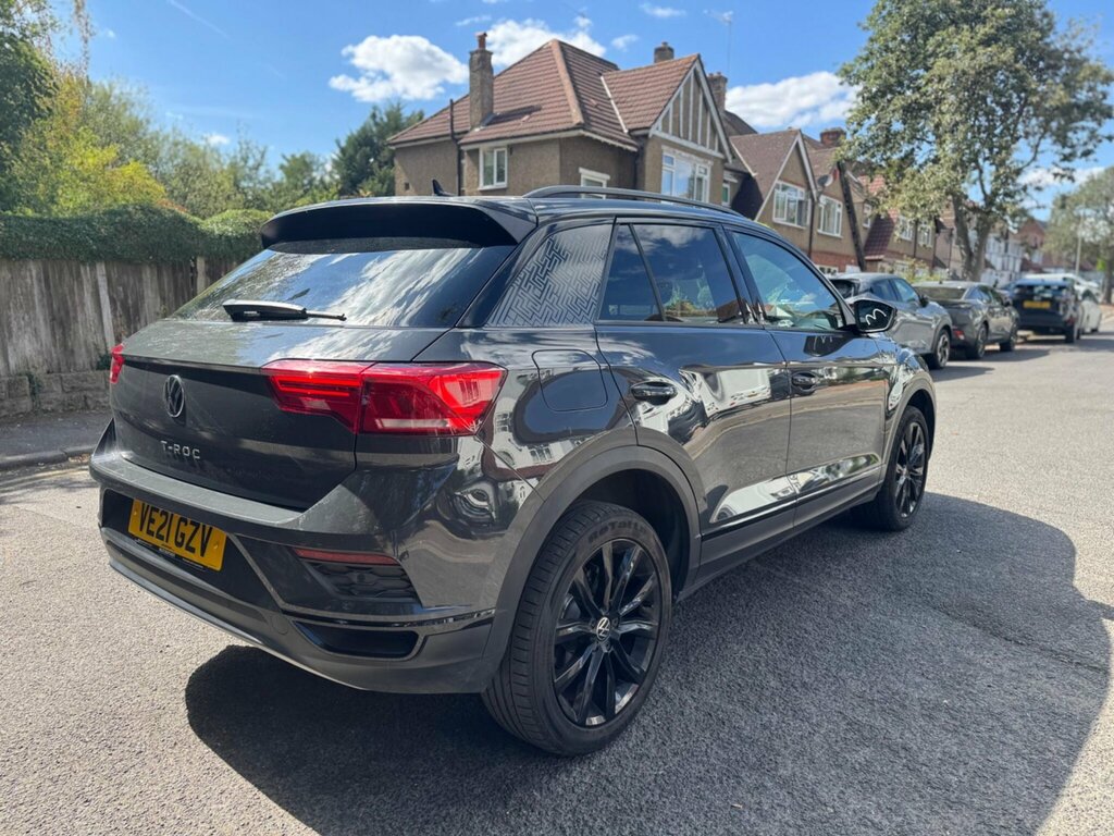 Volkswagen T-Roc 1.5 Tsi Evo Black Edition Dsg Euro 6 Ss VE21GZV Grey #5