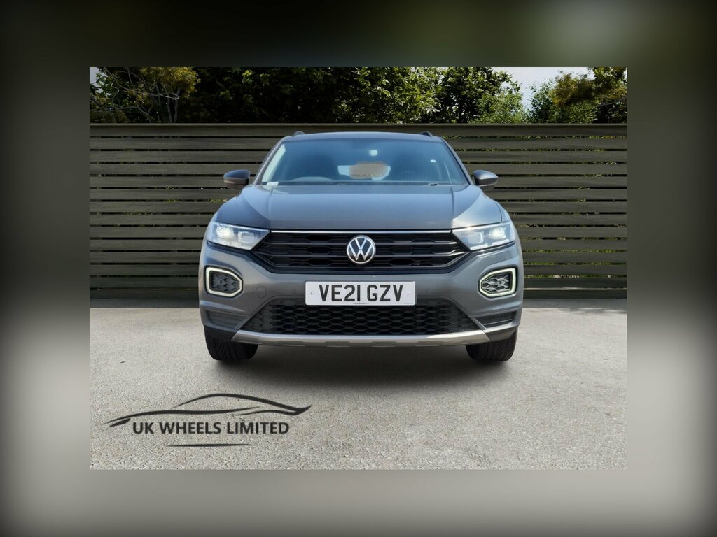 Volkswagen T-Roc 1.5 Tsi Evo Black Edition Dsg Euro 6 Ss VE21GZV Grey #2