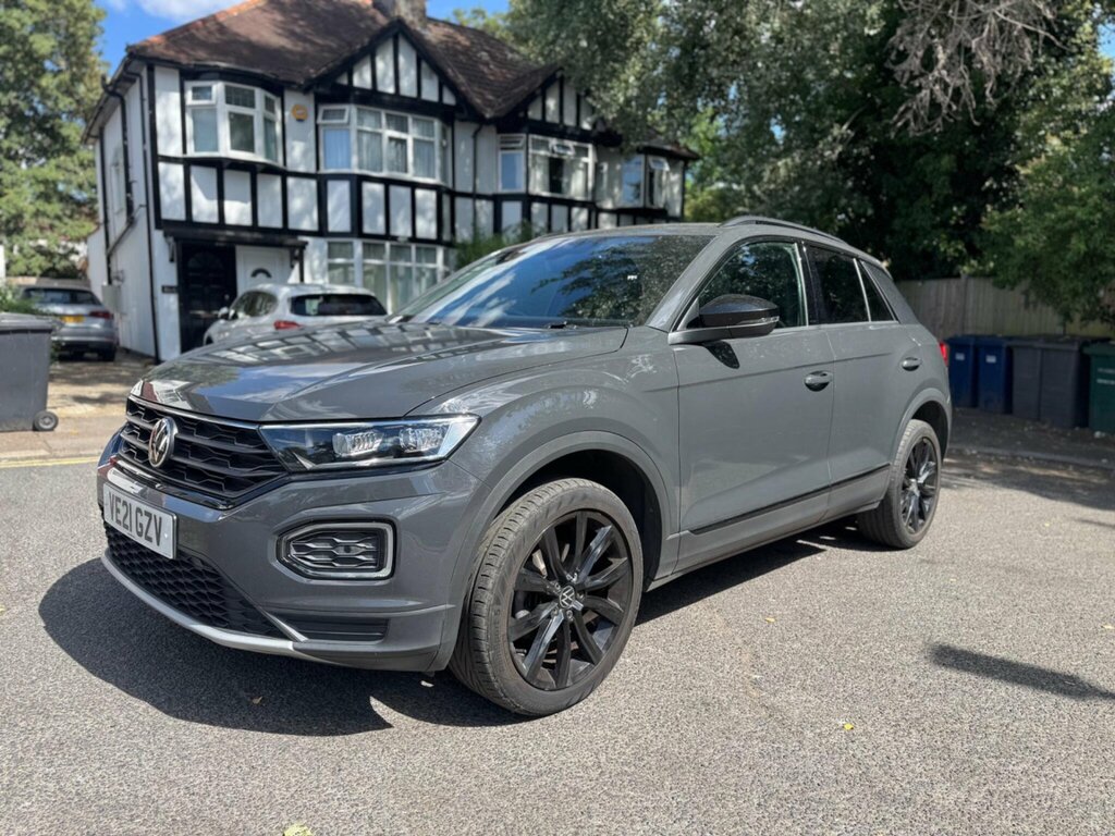 Volkswagen T-Roc 1.5 Tsi Evo Black Edition Dsg Euro 6 Ss VE21GZV Grey #4