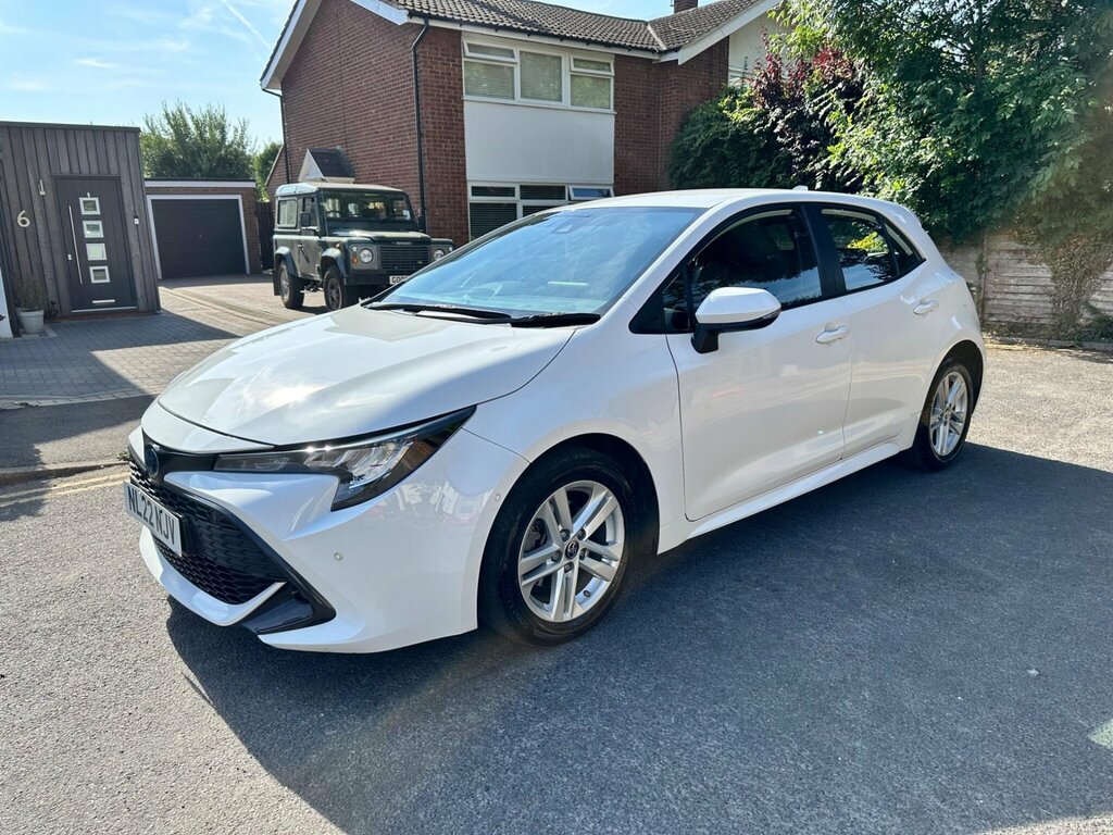 Toyota Corolla 1.8 Vvt-h Icon Tech Cvt Euro 6 Ss NL22NJV White #6