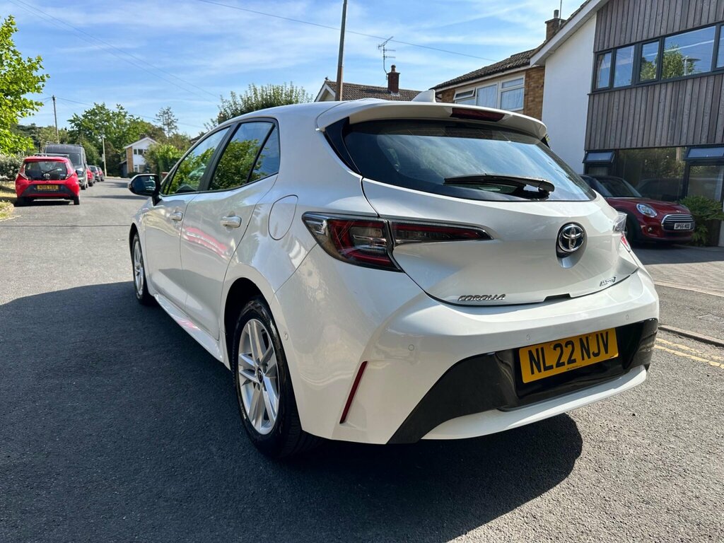 Toyota Corolla 1.8 Vvt-h Icon Tech Cvt Euro 6 Ss NL22NJV White #5
