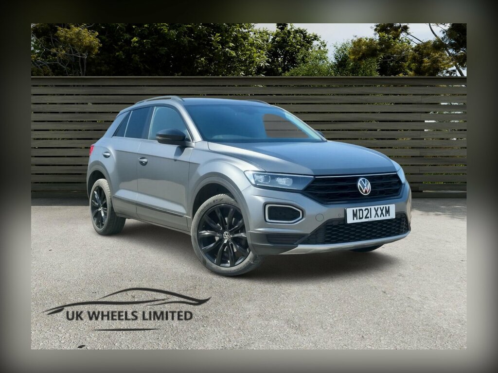 Volkswagen T-Roc 1.5 Tsi Evo Black Edition Dsg Euro 6 Ss MD21XXM Grey