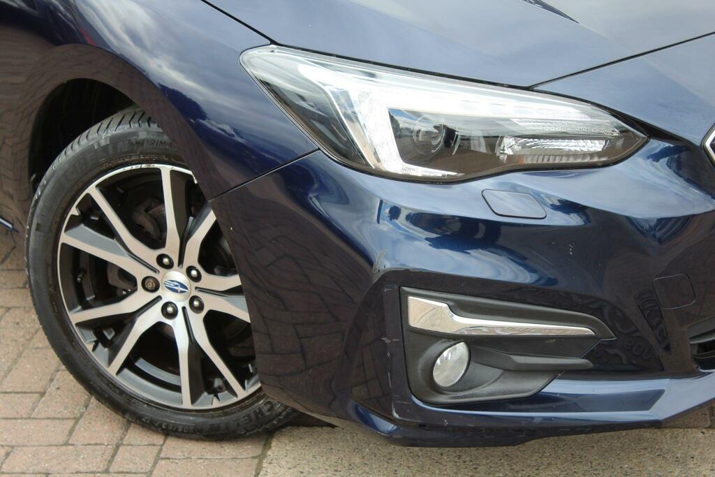 Subaru Impreza Hatchback Blue #2