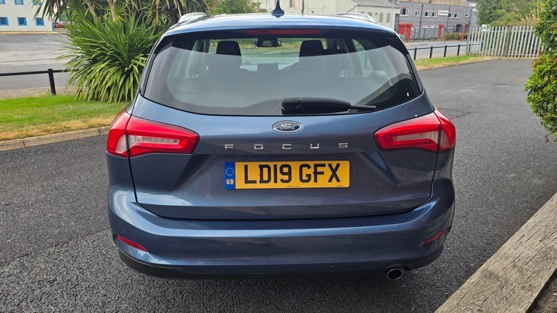 Ford Focus 1.5 Ecoblue Titanium Estate LD19GFX Blue #6