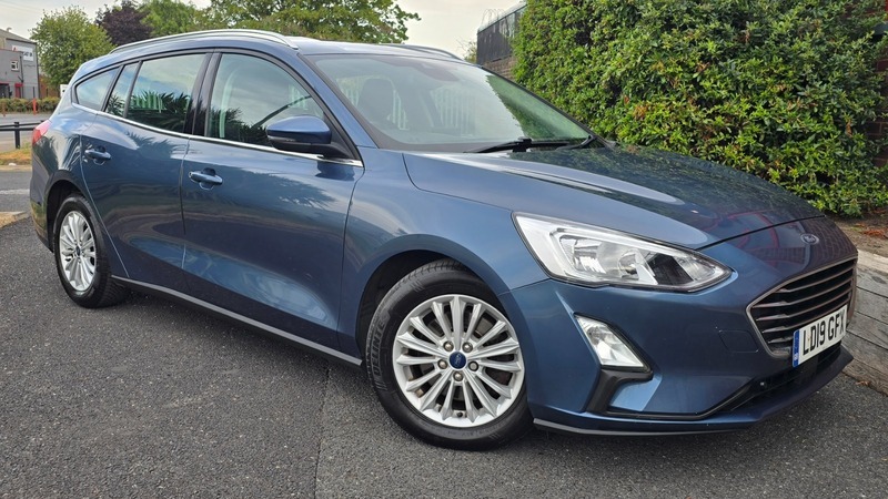 Ford Focus 1.5 Ecoblue Titanium Estate LD19GFX Blue