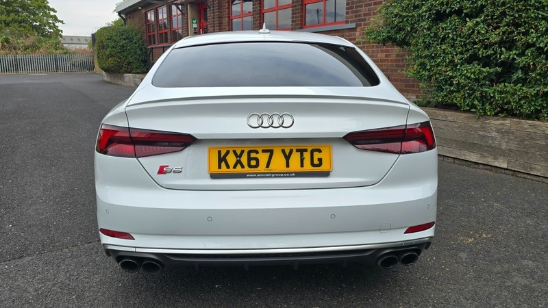 Audi S5 3.0 Tfsi V6 Sportback KX67YTG White #6