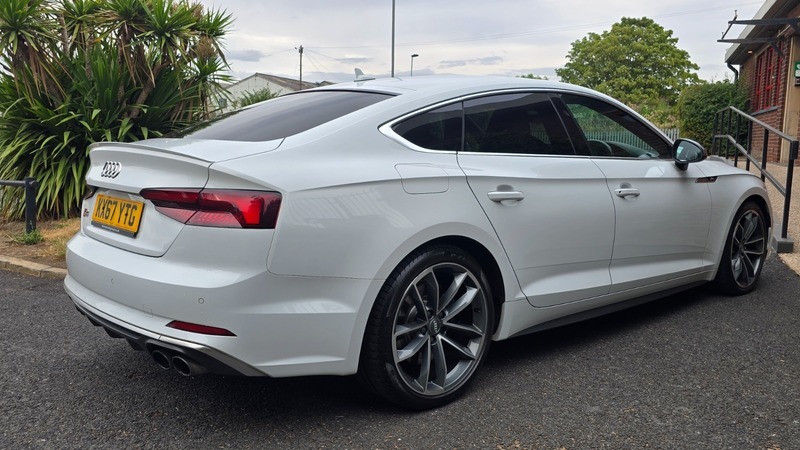 Audi S5 3.0 Tfsi V6 Sportback KX67YTG White #3