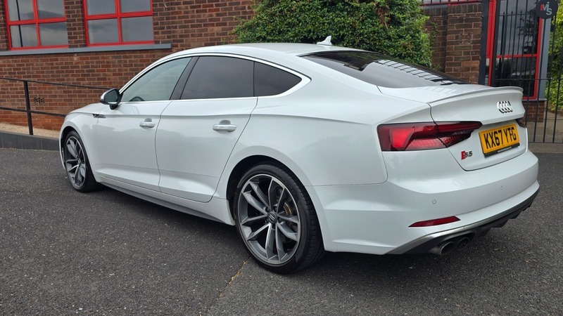 Audi S5 3.0 Tfsi V6 Sportback KX67YTG White #4