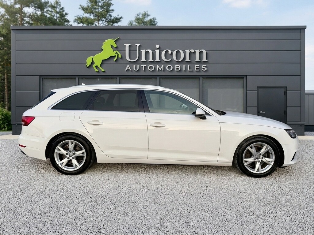 Audi A4 Avant 2.0 Tdi Ultra Sport White #2