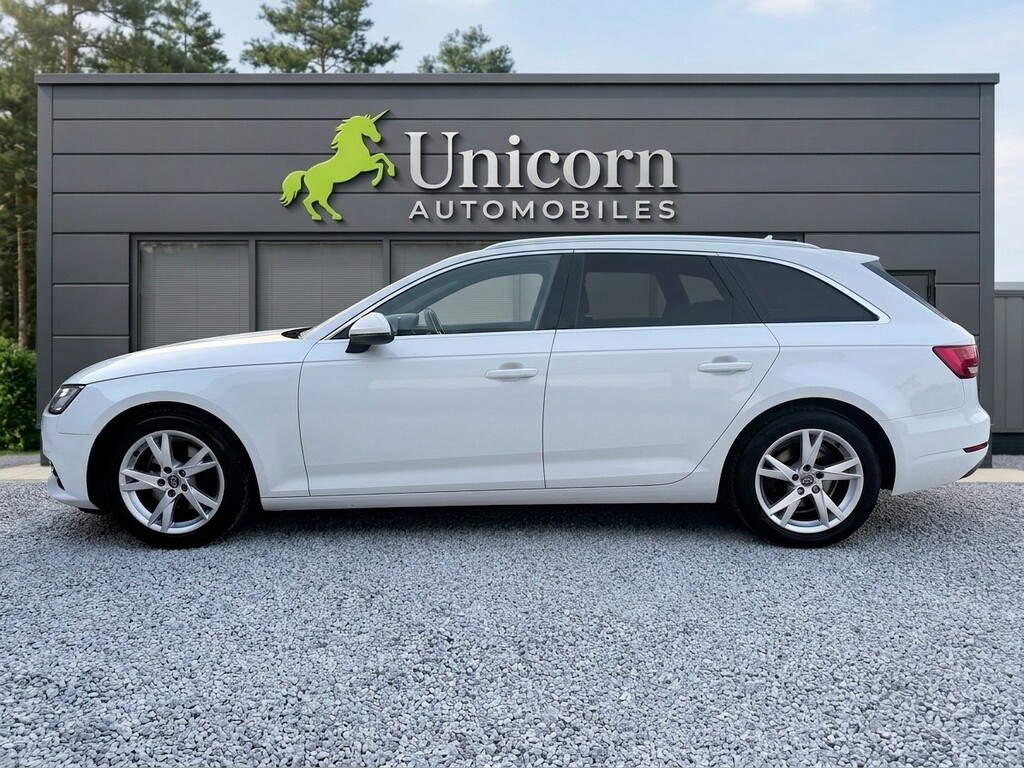Audi A4 Avant 2.0 Tdi Ultra Sport White #6