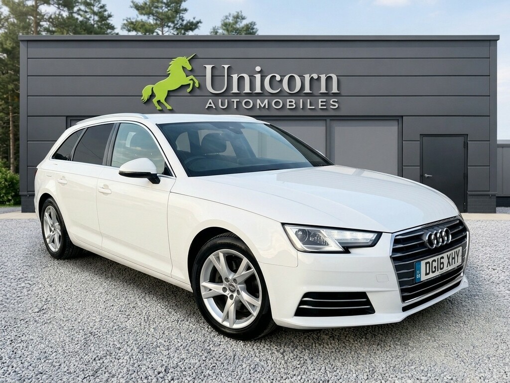 Audi A4 Avant 2.0 Tdi Ultra Sport White