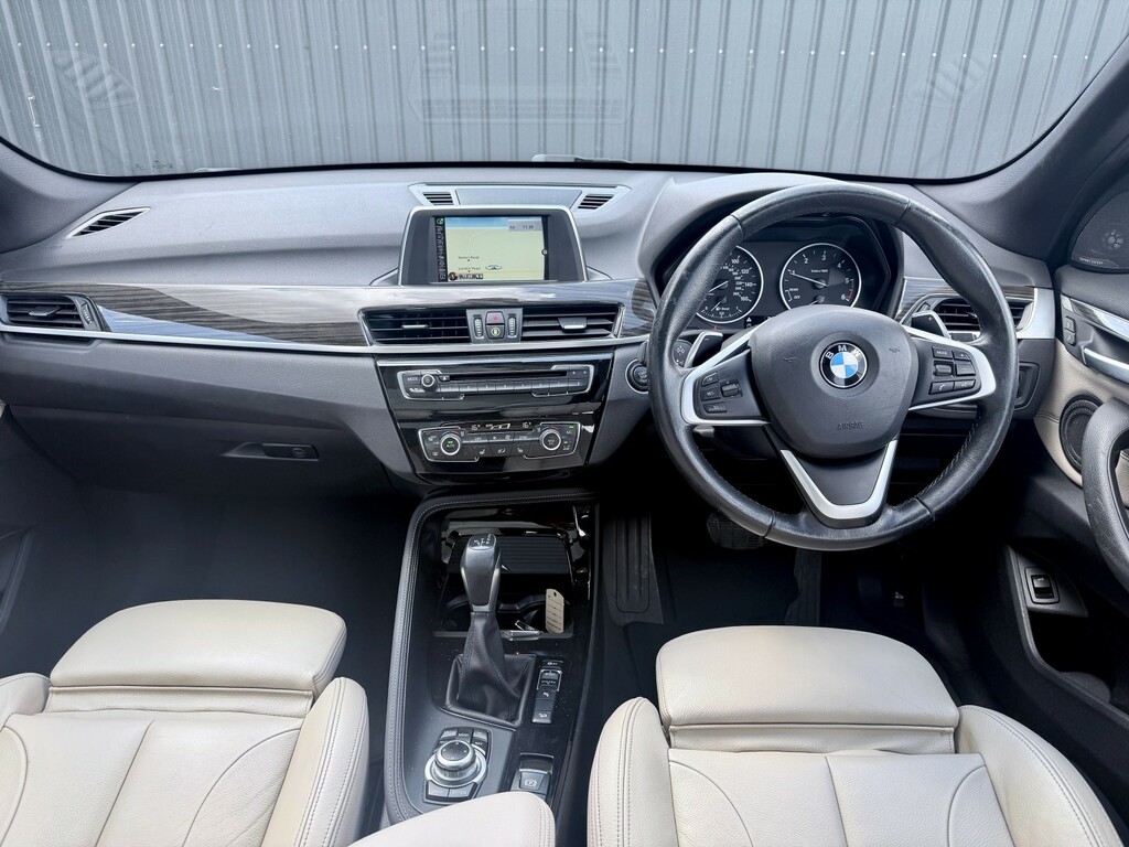 BMW X1 2.0 20D Xline Xdrive Euro 6 Ss Black #9