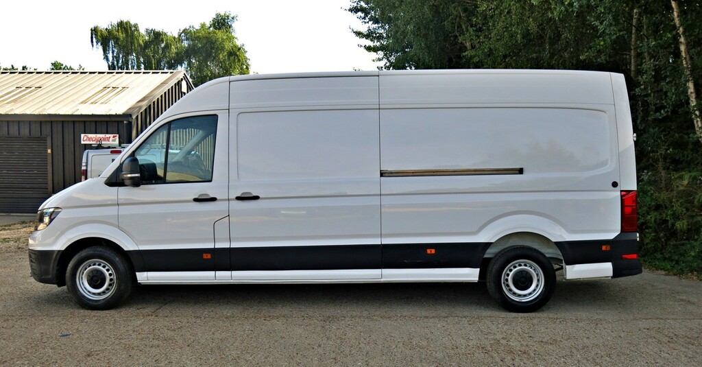 Volkswagen Crafter Panel Van 140Hp Aircon Trendline Lwb No Vat High R RK70UVZ White #3
