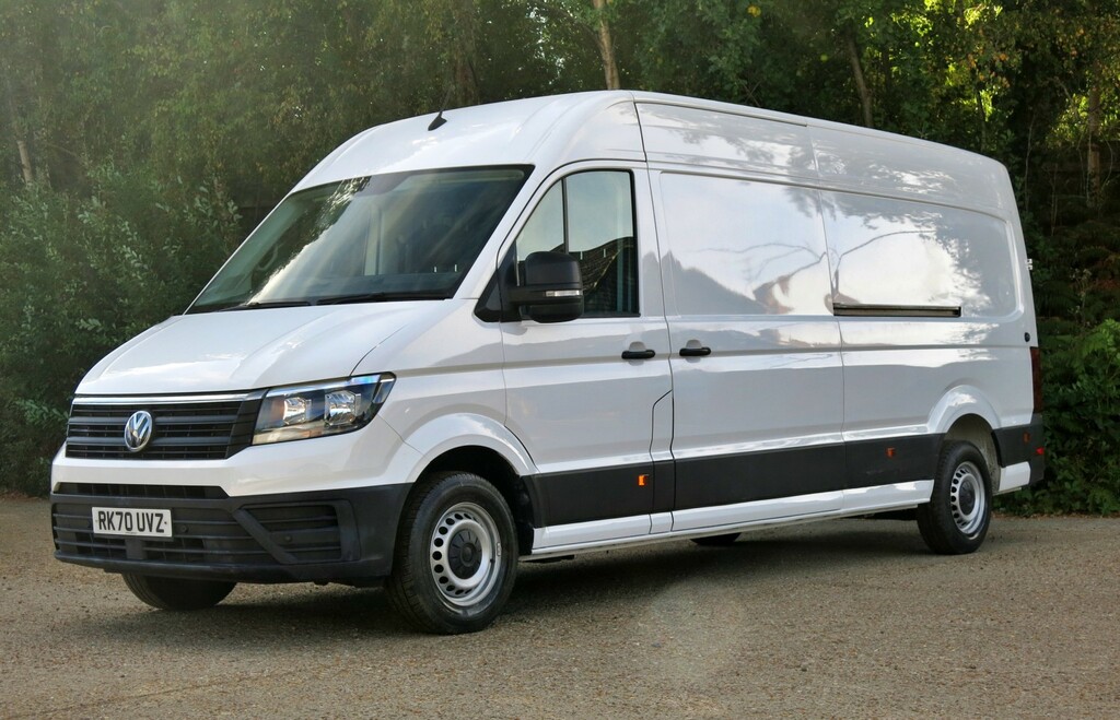 Volkswagen Crafter Panel Van 140Hp Aircon Trendline Lwb No Vat High R RK70UVZ White