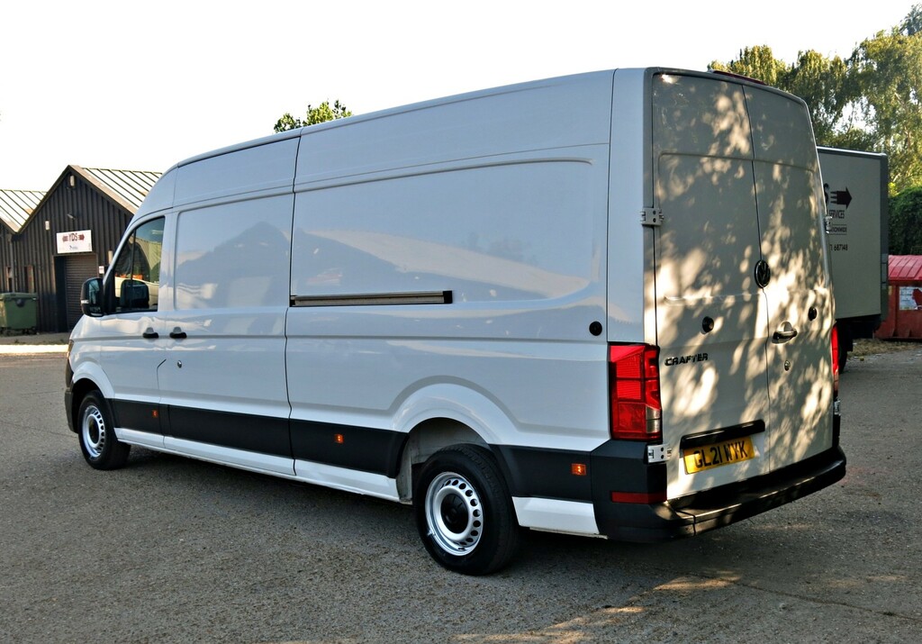 Volkswagen Crafter Panel Van 140Hp Aircon Trendline Lwb Highroof Euro GL21WYK White #6