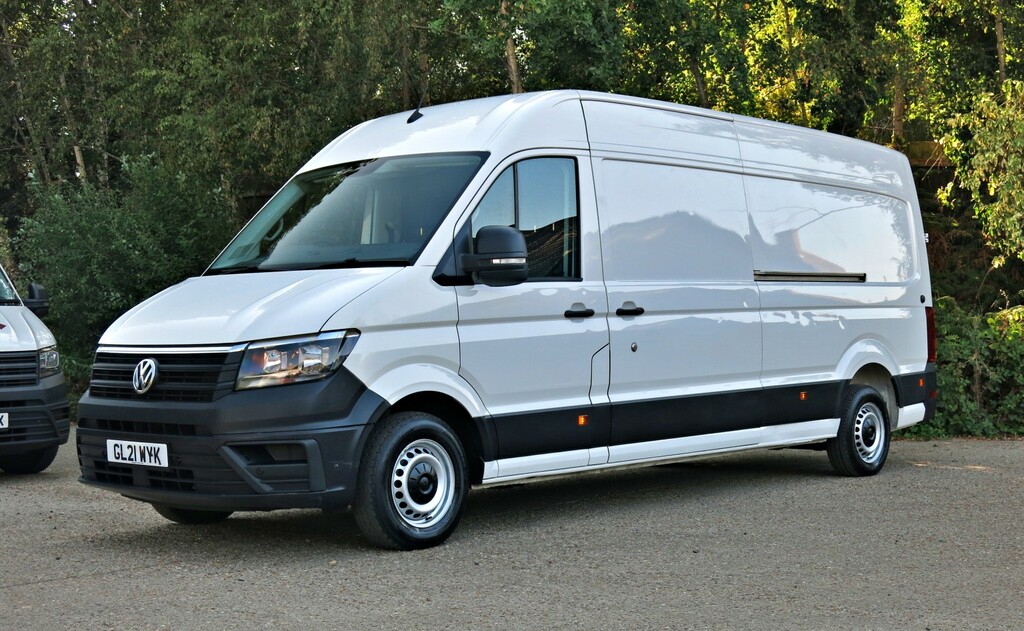 Volkswagen Crafter Panel Van 140Hp Aircon Trendline Lwb Highroof Euro GL21WYK White