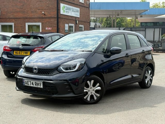 Honda Jazz 1.5 H I-mmd Elegance Hatchback Hybrid E Blue