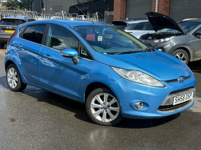 Ford Fiesta 1.4 Tdci Zetec Hatchback 110 G Blue