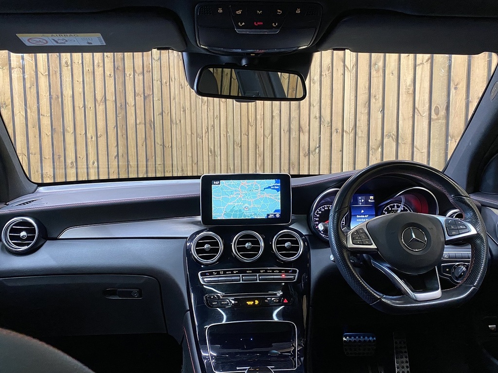 Mercedes-Benz GLC Class Glc43 V6 Amg Black #3