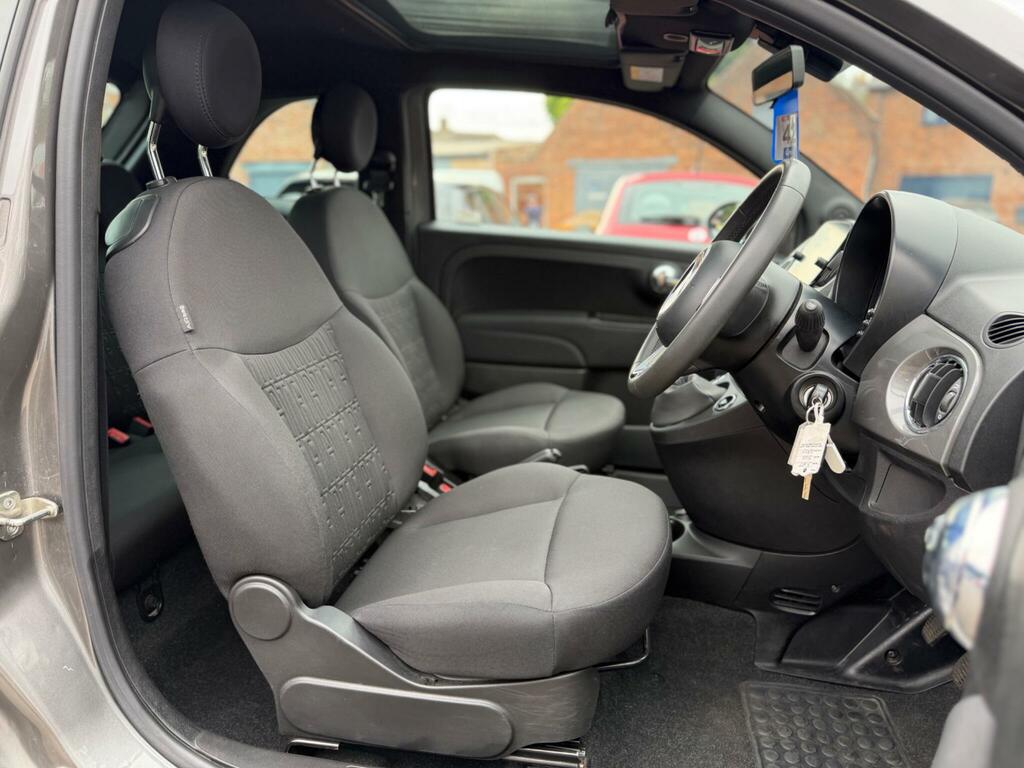 Fiat 500 1.0 Mhev Top Hatchback Euro 6 S WR73MXK Grey #4