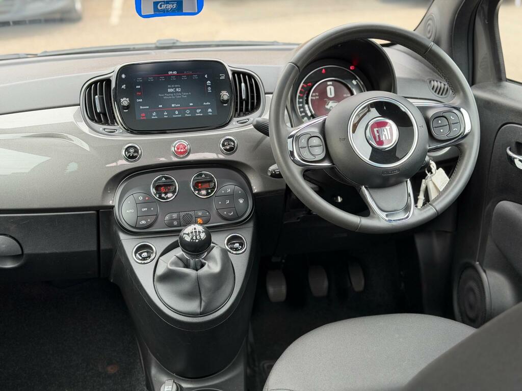Fiat 500 1.0 Mhev Top Hatchback Euro 6 S WR73MXK Grey #5