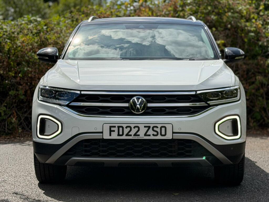 Volkswagen T-Roc 1.5 Tsi Style Euro 6 Ss FD22ZSO White #2
