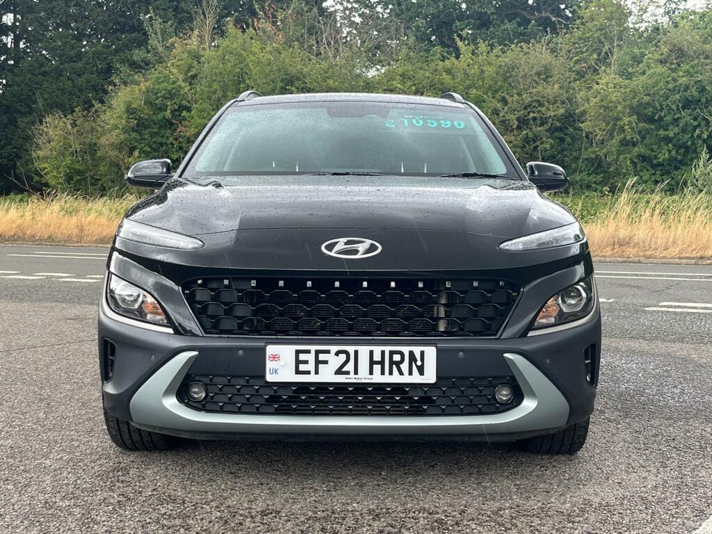 Hyundai Kona 1.0 T-gdi Mhev Premium Euro 6 Ss EF21HRN Black #2