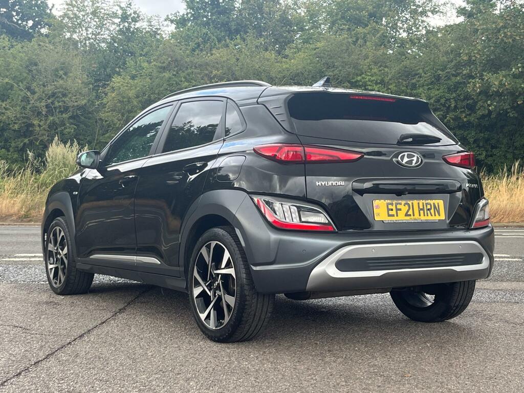 Hyundai Kona 1.0 T-gdi Mhev Premium Euro 6 Ss EF21HRN Black #3