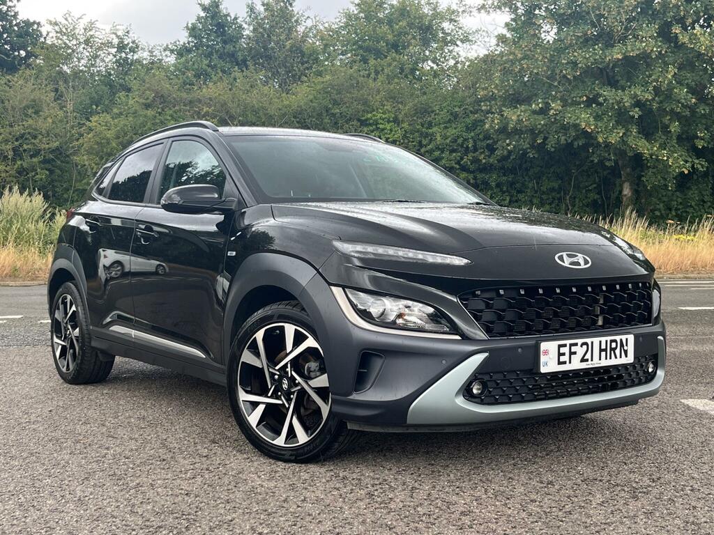 Hyundai Kona 1.0 T-gdi Mhev Premium Euro 6 Ss EF21HRN Black