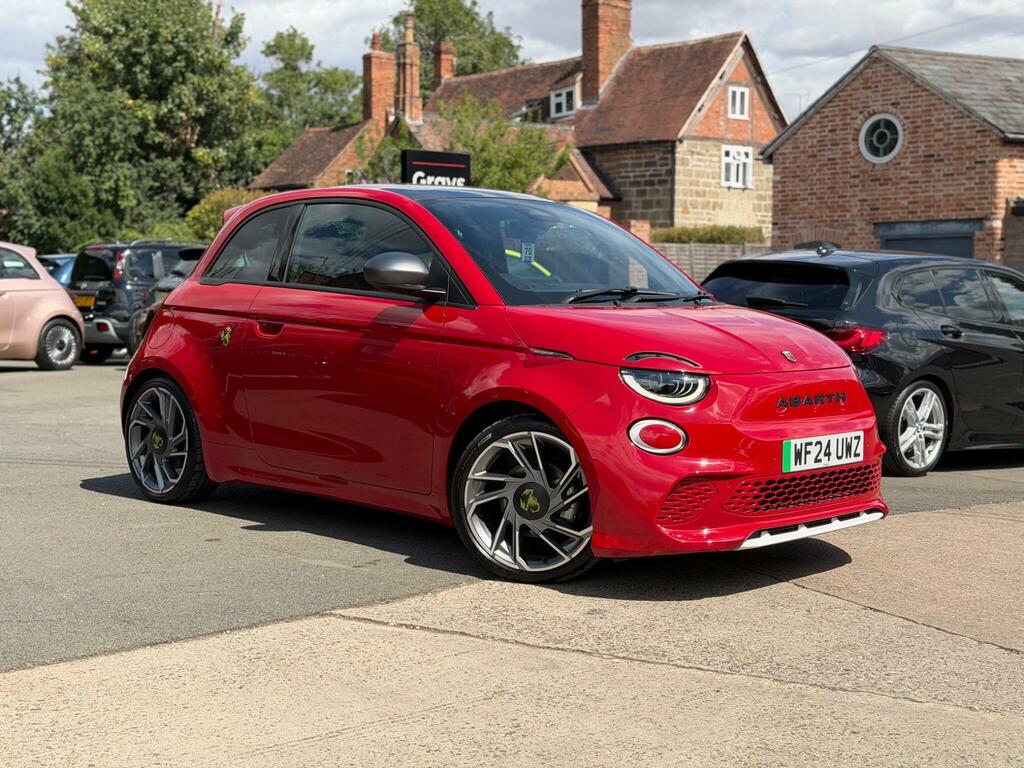 Abarth 500 42Kwh Turismo Hatchback 155 Ps Red