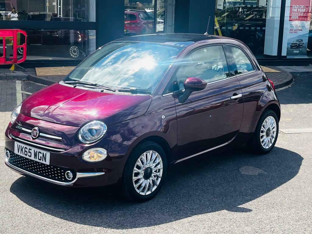 Fiat 500 1.2 Lounge Euro 6 Ss Red #3