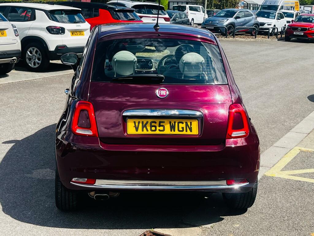 Fiat 500 1.2 Lounge Euro 6 Ss Red #6