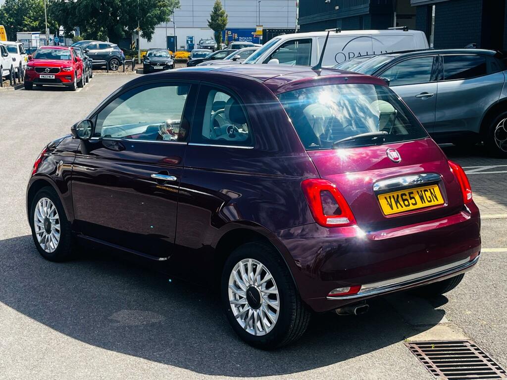 Fiat 500 1.2 Lounge Euro 6 Ss Red #4