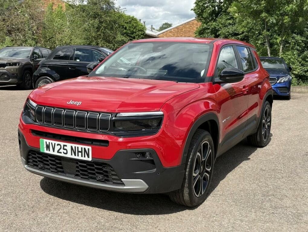 Jeep Avenger 54Kwh E-summit Red #2