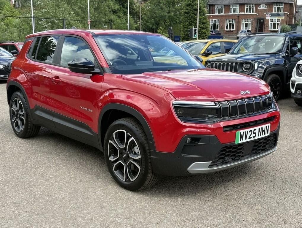 Jeep Avenger 54Kwh E-summit Red