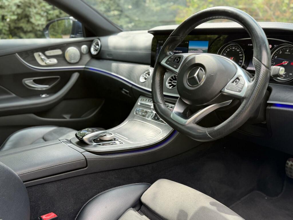 Mercedes-Benz E Class 3.0 E400 V6 Amg Line Premium Plus G-tronic 4Mat Blue #2