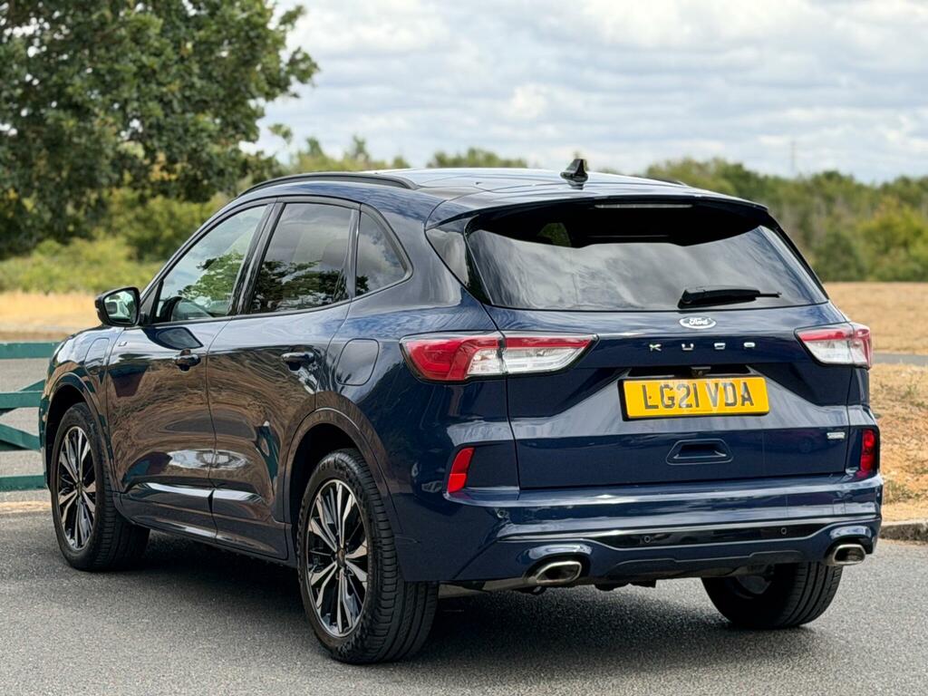 Ford Kuga 2.5 Ecoboost Duratec 14.4Kwh St-line X Cvt Euro 6 Blue #5