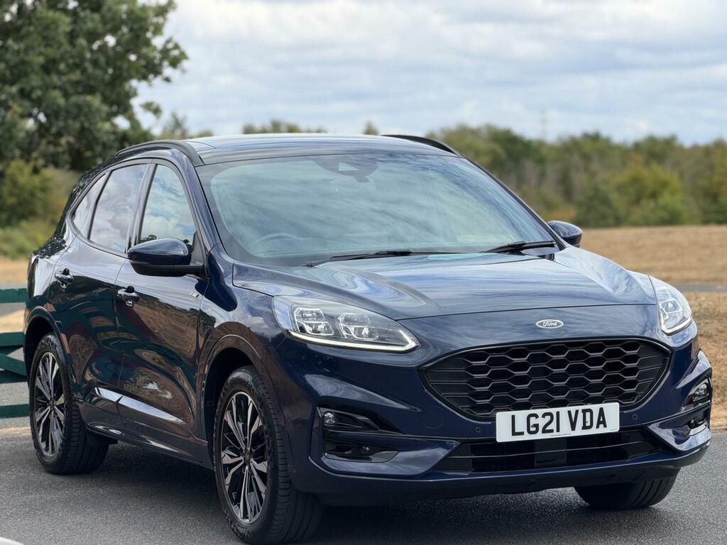 Ford Kuga 2.5 Ecoboost Duratec 14.4Kwh St-line X Cvt Euro 6 Blue #6