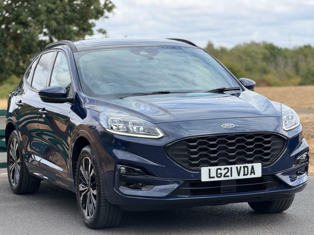 Ford Kuga 2.5 Ecoboost Duratec 14.4Kwh St-line X Cvt Euro 6 Blue