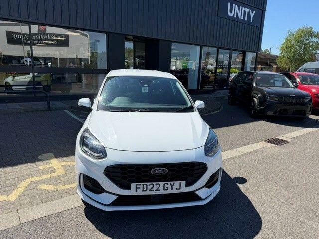 Ford Fiesta 1.0T Ecoboost Mhev Sport Euro 6 Ss White #2
