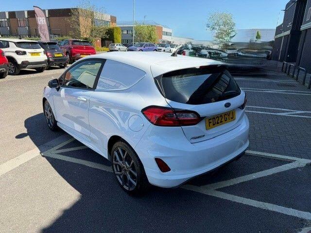 Ford Fiesta 1.0T Ecoboost Mhev Sport Euro 6 Ss White #5
