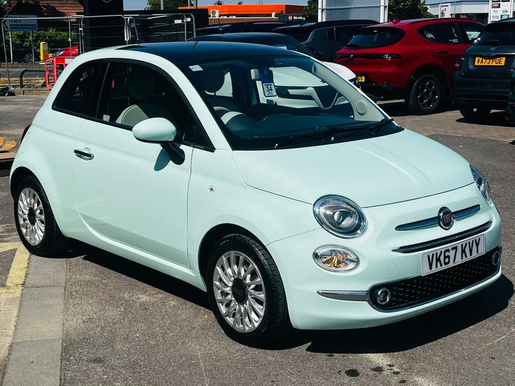 Fiat 500 1.2 Lounge Dualogic Euro 6 Ss Green