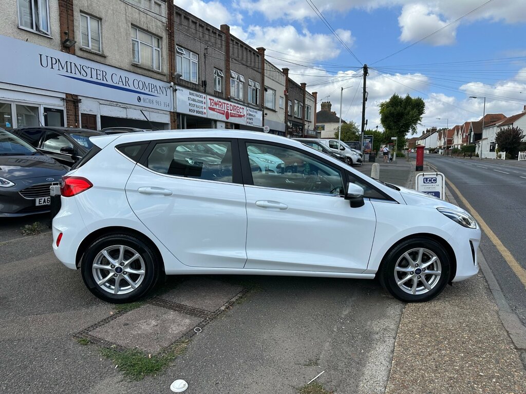 Ford Fiesta 1.0T Ecoboost Zetec Hatchback Eu White #5