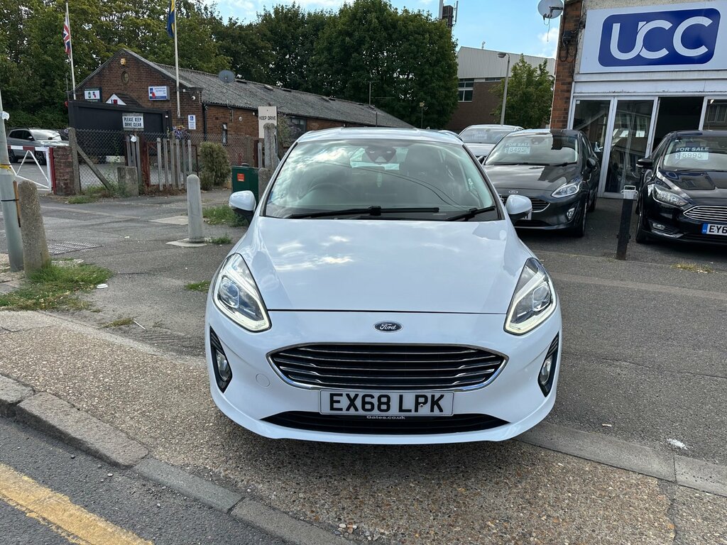 Ford Fiesta 1.0T Ecoboost Zetec Hatchback Eu White #3