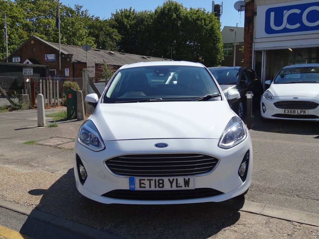 Ford Fiesta 1.0T Ecoboost Zetec Hatchback Eu White #4